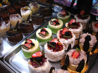 Ganache cakes on the French Safari